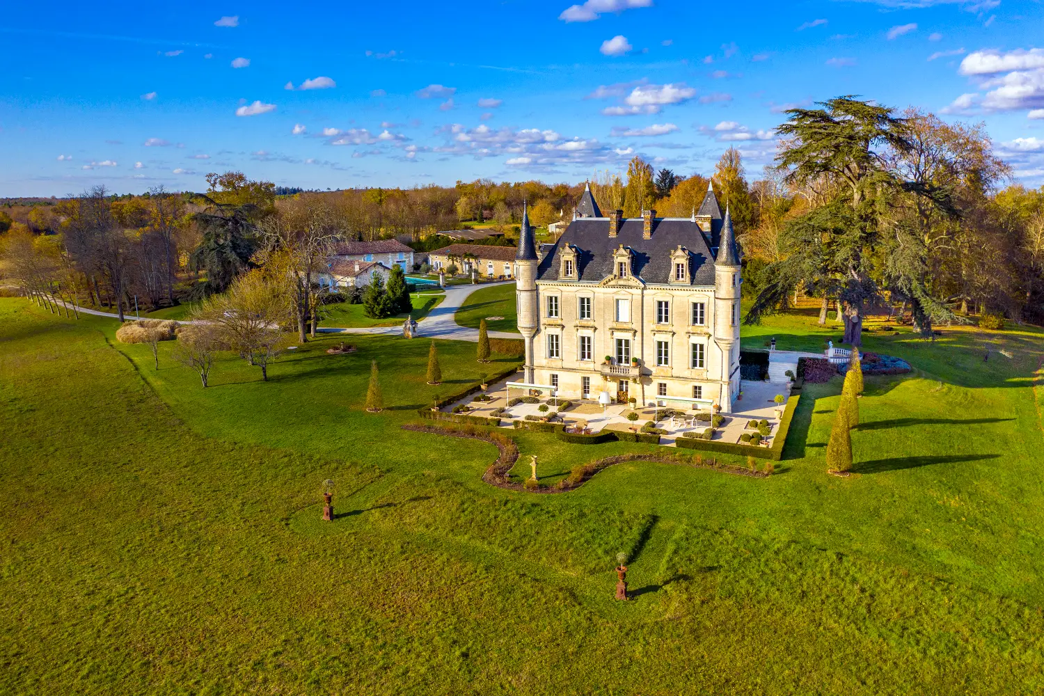 Castle peaceful area