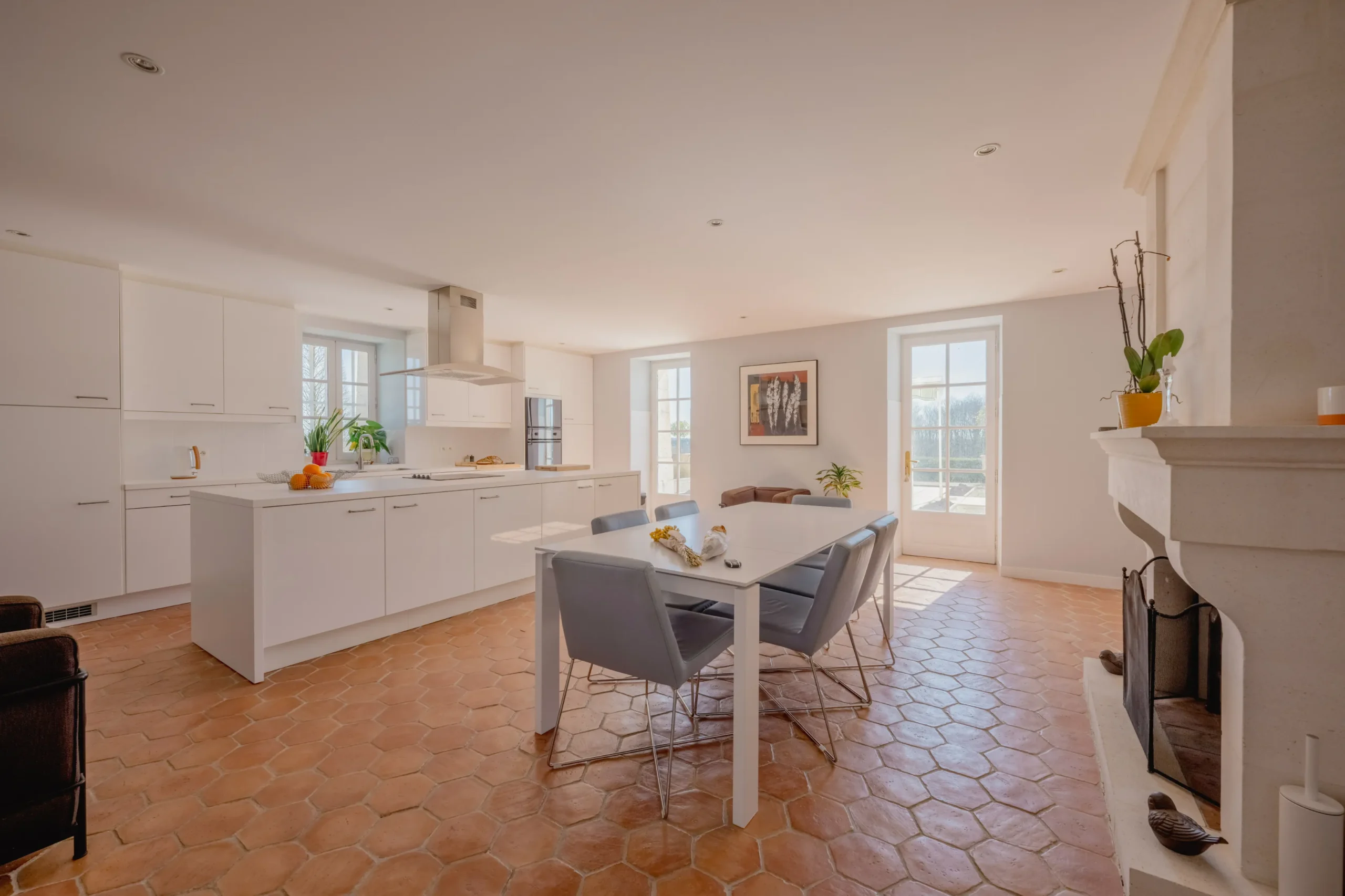 kitchen for the Garden Floor